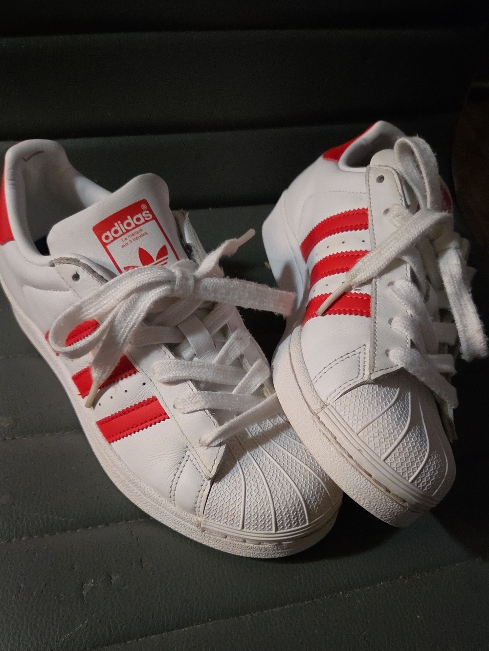 Rare Adidas x Hattie Stewart Superstar Embroidered Eyes Sneakers